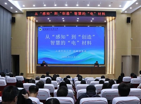 上?？萍即髮W(xué)張麟德教授應(yīng)邀來(lái)校作專題學(xué)術(shù)報(bào)告